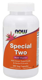 Speciální dvě 240 kapslí. (Multivitamin) NYNÍ POTRAVINA